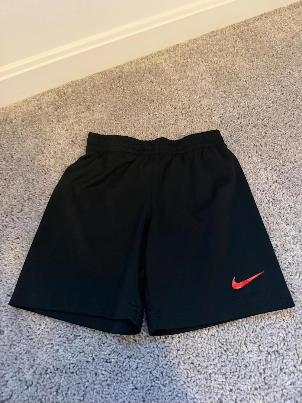 Size 5 - Nike Kids Boys Black Athletic Shorts
